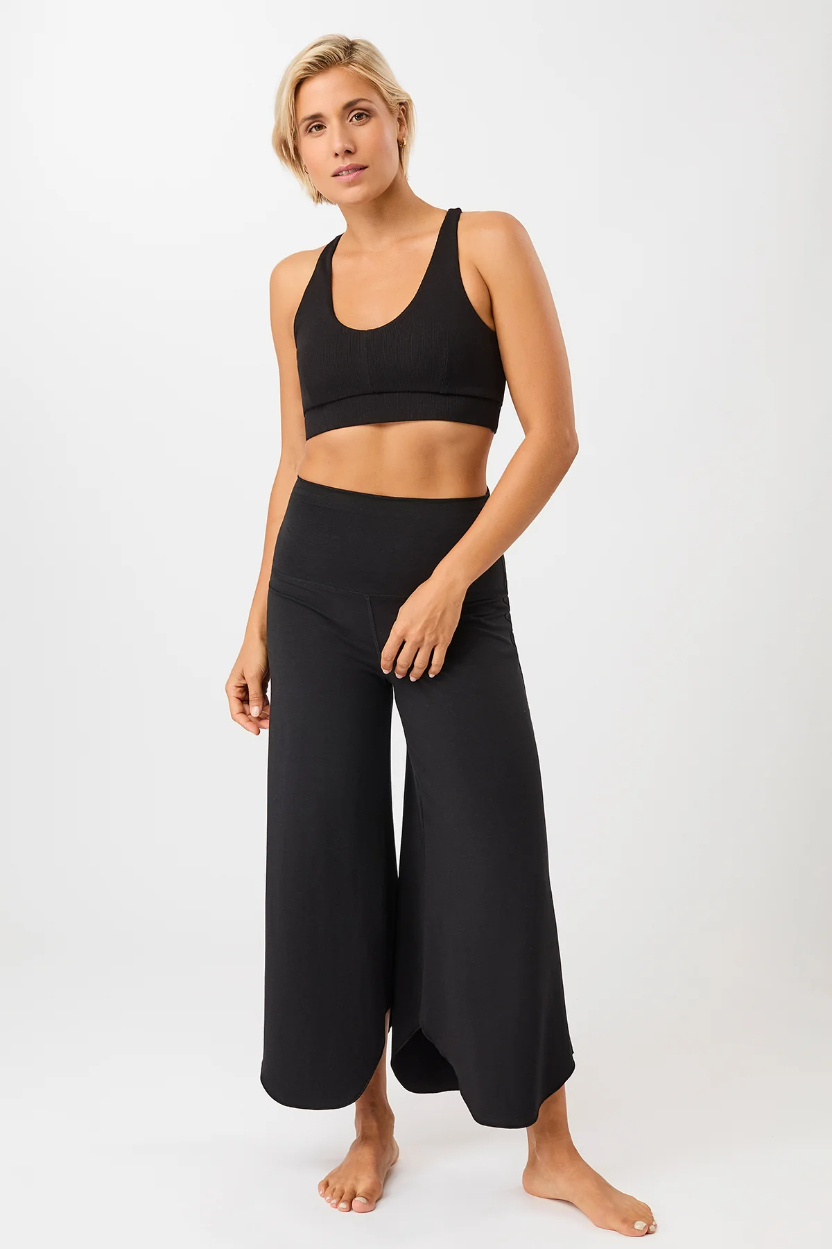 Rib Bra 2.0 - Black, GOTS - Image 4