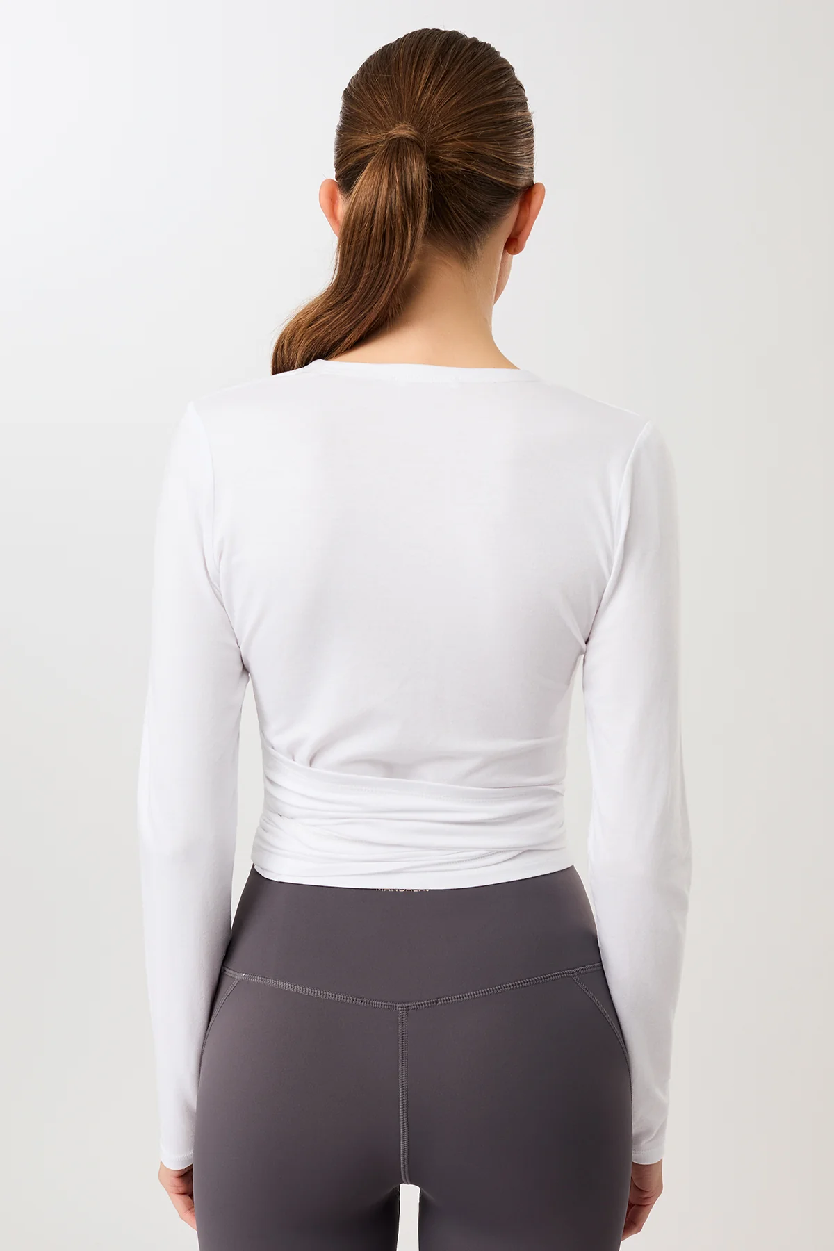 Wrap Jacket - White - Image 3