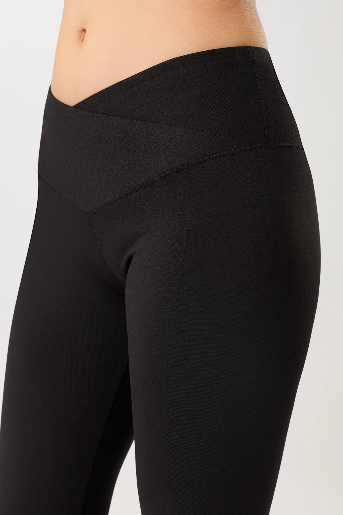 Wrap Legging - Black, GOTS - Image 4