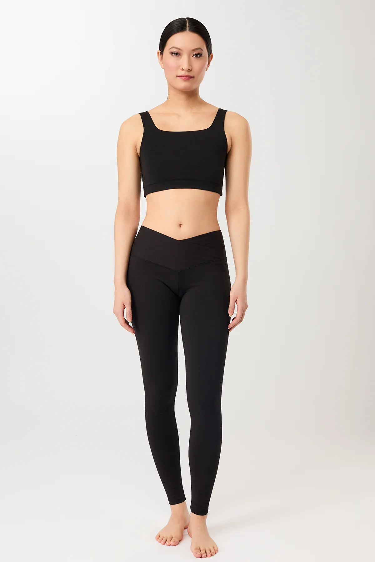 Wrap Legging - Black, GOTS - Image 5