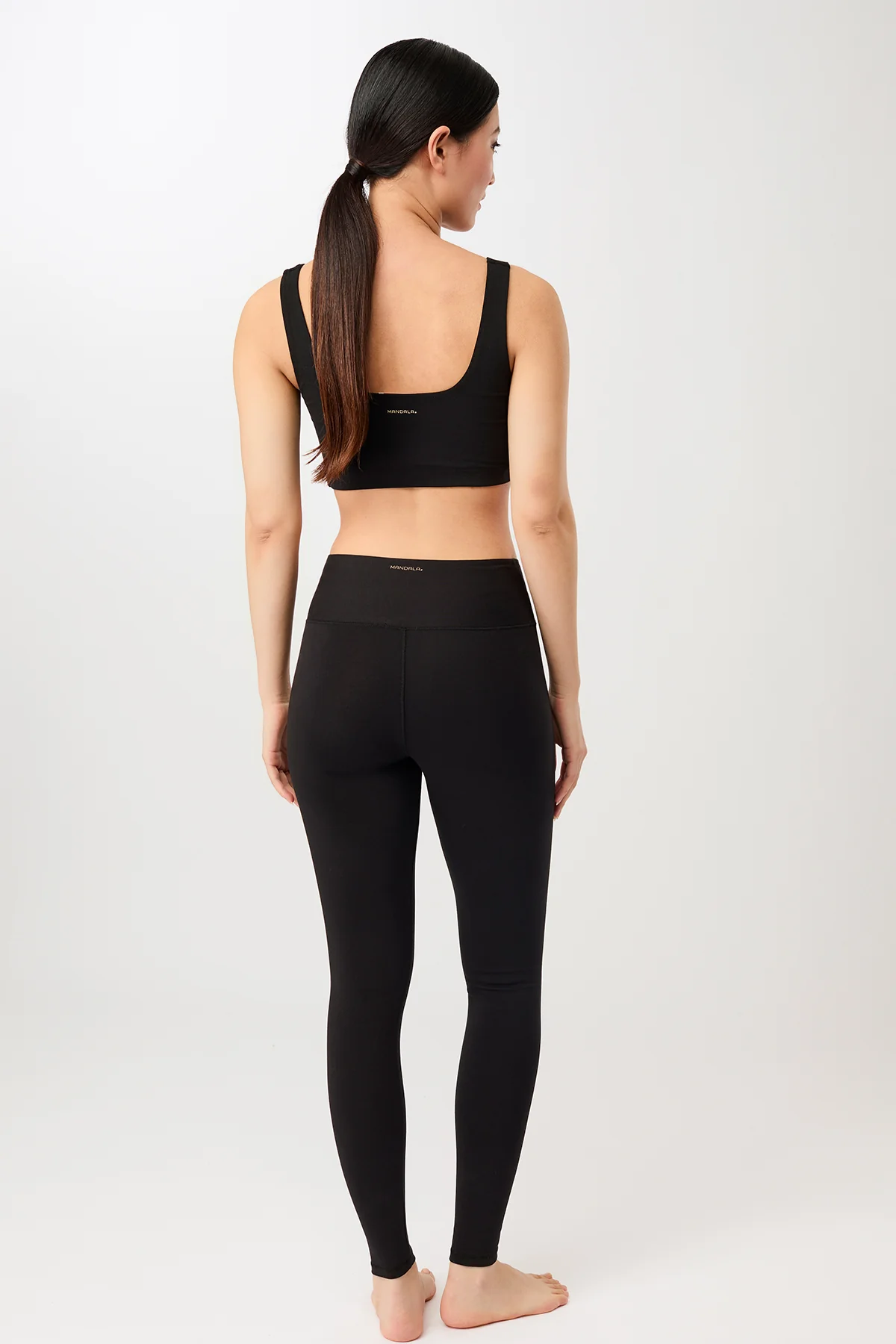 Wrap Legging - Black, GOTS - Image 6