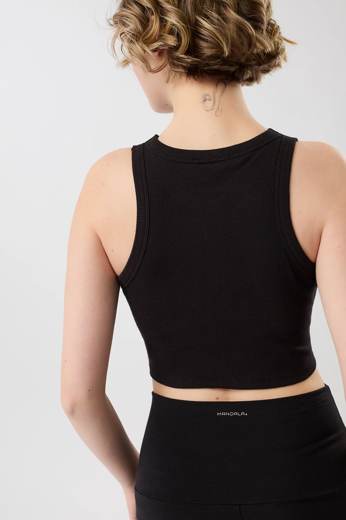 Athleisure Top - Black, GOTS - Image 3