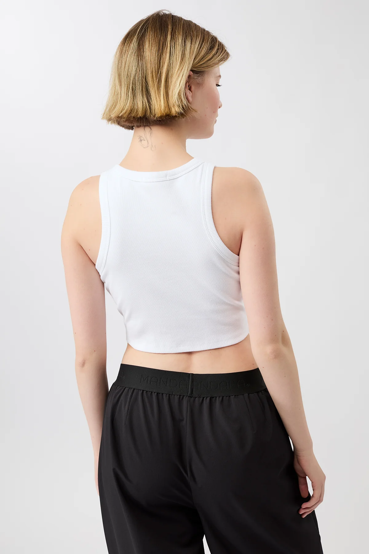 Athleisure Top - White, GOTS - Image 5