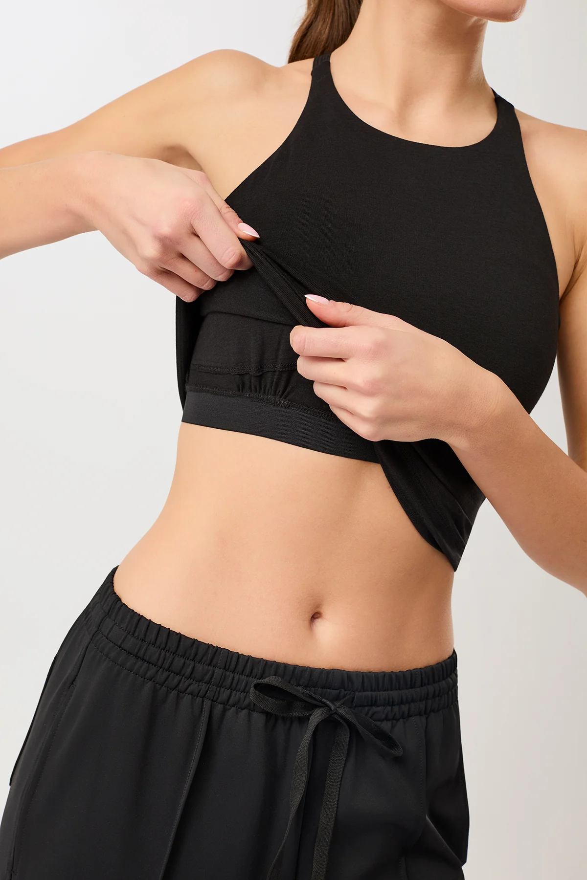 Cross Top - Black - Image 3